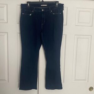 Levi’s Women's Dark Blue bootcut Jeans